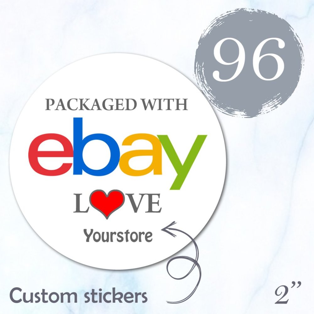 96 Thank you Stickers ebay